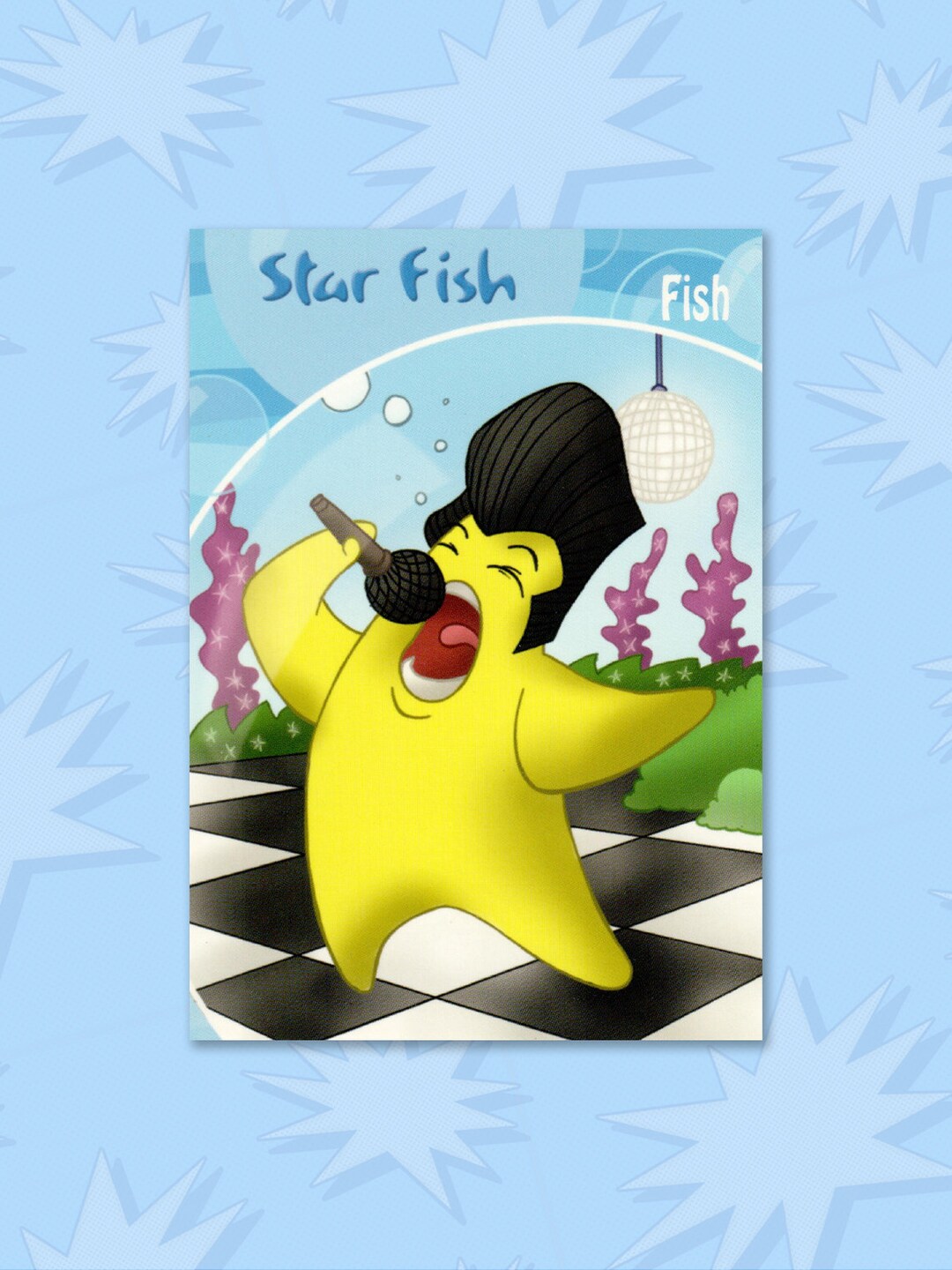 Star Fish 2/44 Fish Series 2 Toontown Online Trading - Etsy Canada