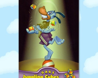 Juggling Cubes - Gags - Series 3 Toontown Online Trading Card