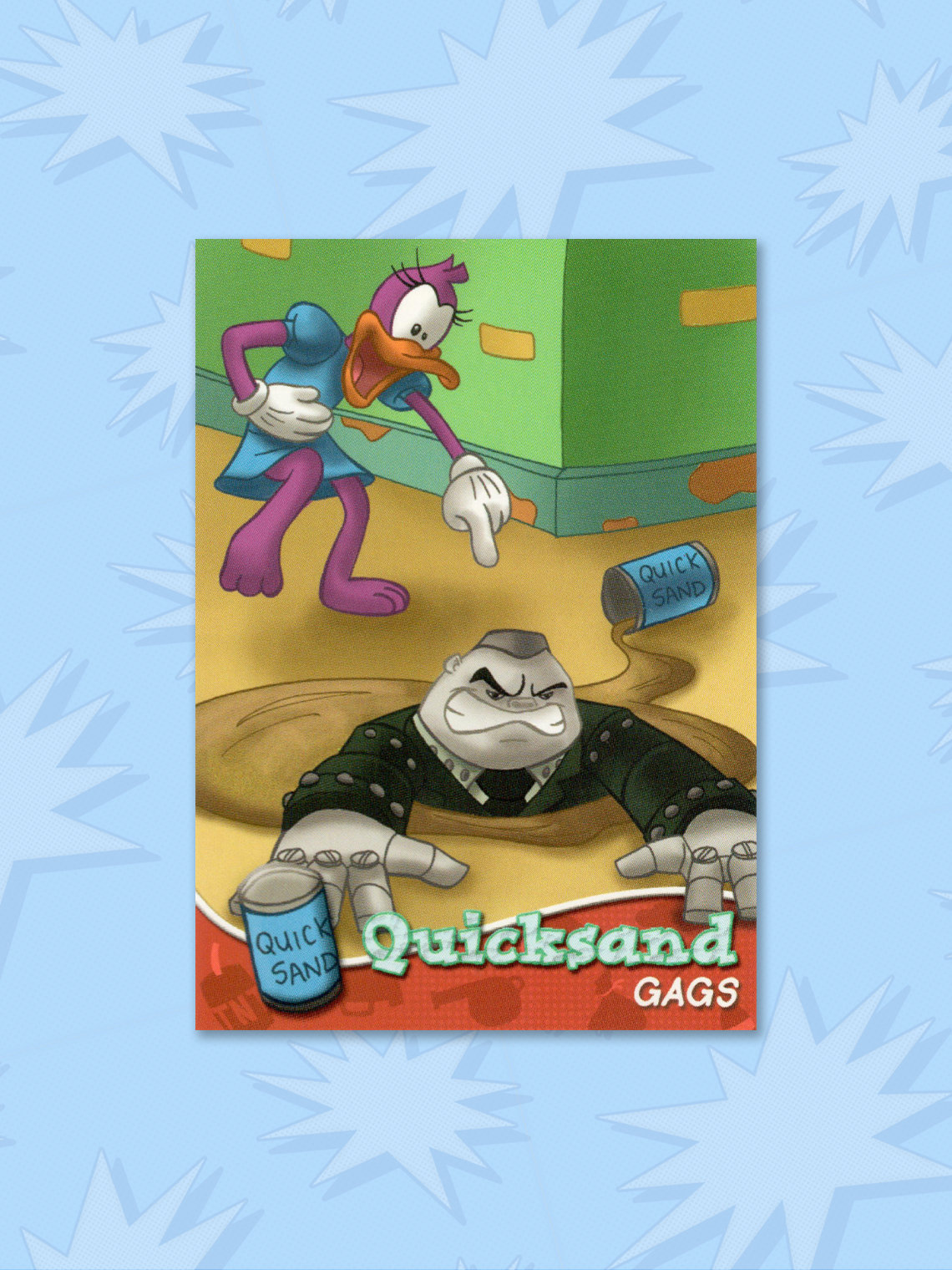 Quicksand (2/10) - Gags - Series 2 Toontown Online Trading Card - Etsy, image size:1140x1520