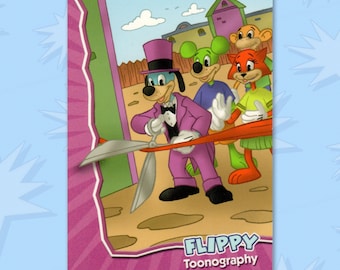 Flippy (2/81) - Toonography - Series 2 Toontown Online Trading Card