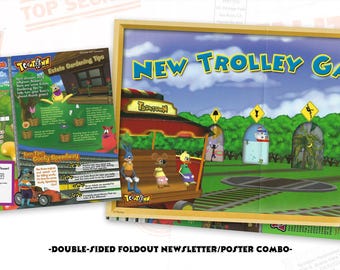 April/May 2007 New Trolley Games - Member Mailers Newsletter - Toontown Online