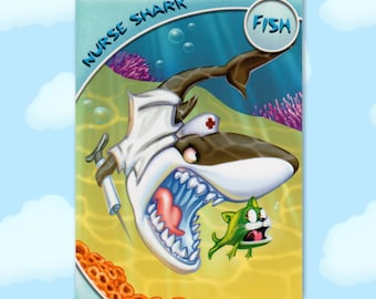Nurse Shark - Fish - Series 3 Toontown Online Trading Card