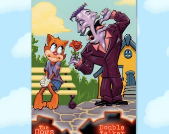 Double Talker - Cogs - Series 3 Toontown Online Trading Card