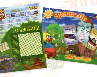 September 2006 Spruce Up with New Level 7 Gags! - Member Mailers Newsletter - Toontown Online