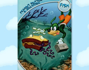 Peanut Butter & Jellyfish - Fish - Series 3 Toontown Online Trading Card