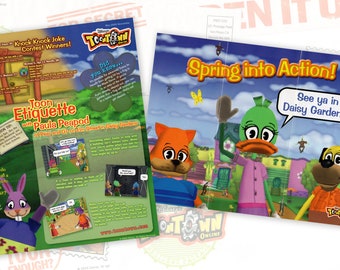 May 2005 Spring Into Action! - Member Mailers Newsletter - Toontown Online
