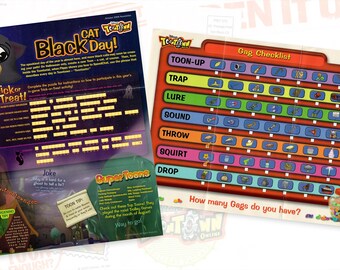 October 2006 Halloween & Gag Panel - Member Mailers Newsletter - Toontown Online