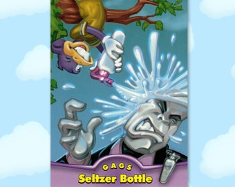 Seltzer Bottle - Gags - Series 3 Toontown Online Trading Card