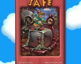 Safe - Gags - Series 1 Toontown Online Trading Card