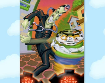 Spin Doctor - Cogs - Series 3 Toontown Online Trading Card