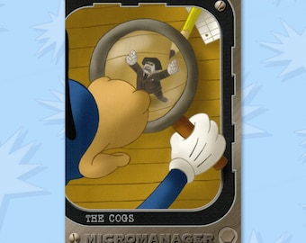 Micromanager (2/37) - Cogs - Series 2 Toontown Online Trading Card
