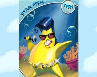 Star Fish - Fish - Series 3 Toontown Online Trading Card