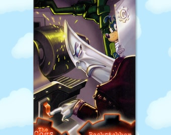 Backstabber - Cogs - Series 3 Toontown Online Trading Card