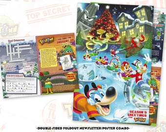 December/January 2008 Christmas - Member Mailers Newsletter - Toontown Online