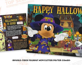 October/November 2009 Halloween - Member Mailers Newsletter - Toontown Online