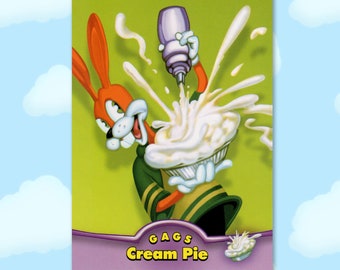 Cream Pie - Gags - Series 3 Toontown Online Trading Card
