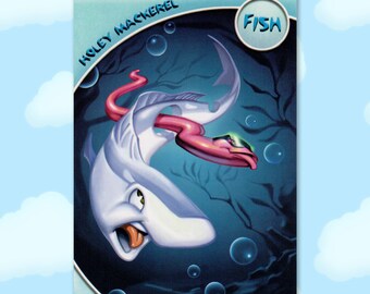 Holey Mackerel - Fish - Series 3 Toontown Online Trading Card