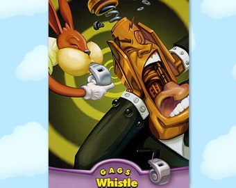 Whistle - Gags - Series 3 Toontown Online Trading Card