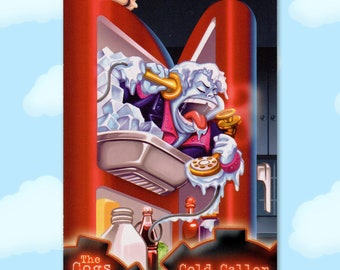 Cold Caller - Cogs - Series 3 Toontown Online Trading Card