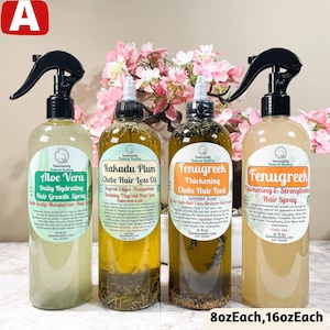 Home Remedies for Natural Hair Regrowth using Chebe Oil. Best for Female and Male Hair Loss4 Piece Hair Growth Set|Healing|Restore|HealthyHair|AloeVeraFenugreekHairSpray|ThickHairOil|AlopeciaTreatment|HairLossBaldingThinHair|Chebe