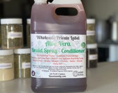 Wholesale Private Label-Aloe Vera Braid Spray-lightweight protective styles Moisturizes conditions hair growth weaves crochets twist dreads
