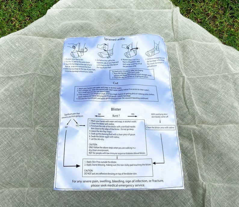 Eco Friendly SBC First Aid Kit Made From Old Sail Etsy