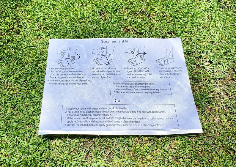 Eco Friendly First Aid Kit for Kids Etsy