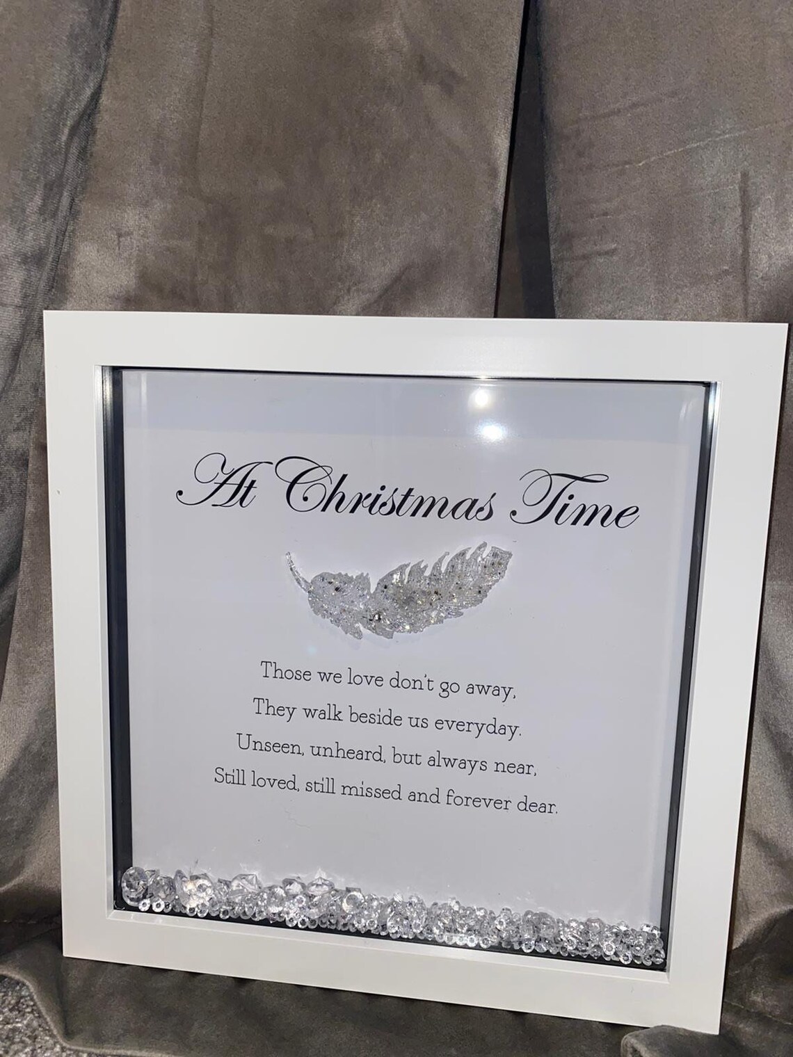 Memorial Frame Ashes Frame Memorial Bereavement Etsy
