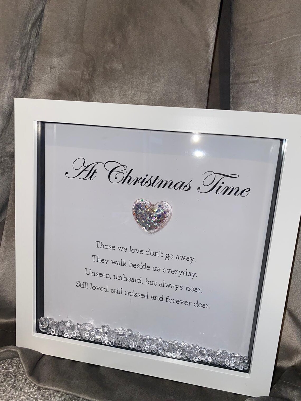Memorial Frame Ashes Frame Memorial Bereavement Etsy