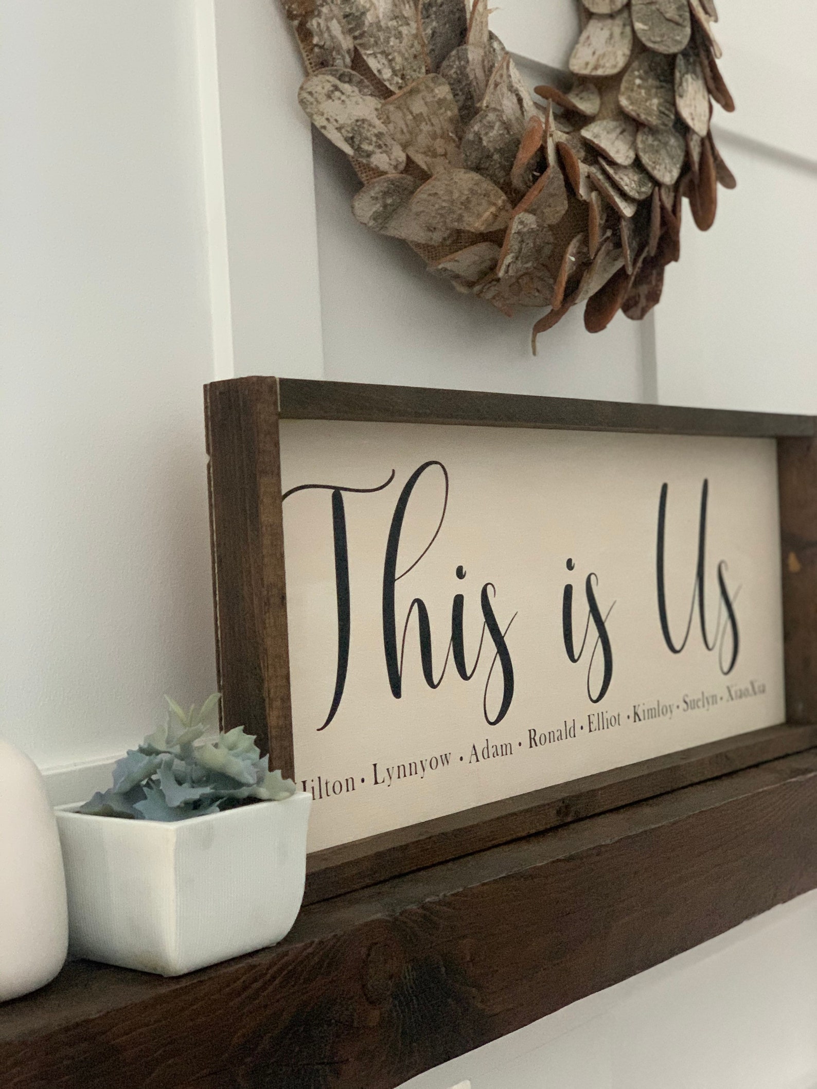 This is Us Wood Sign Etsy