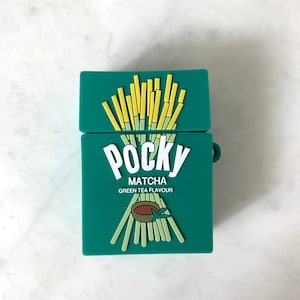 Cute Pocky AirPods 1/2/Pro Case, Adorable Pocky Airpods Case, Cute Couples Airpods Case, Protective Silicone