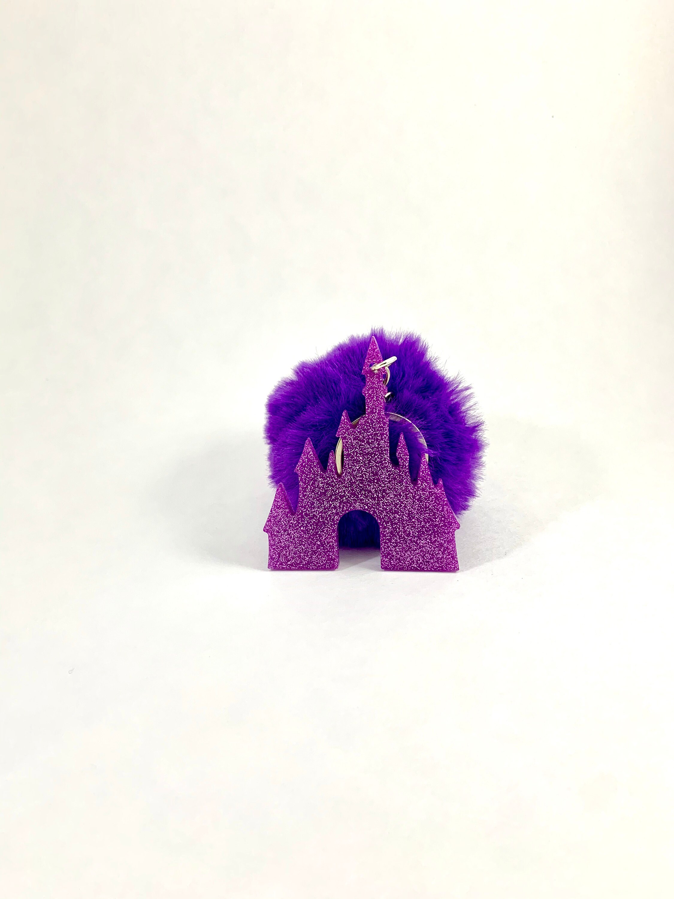 Castle Keychain Keychain Magic Castle Resin Keychain Etsy