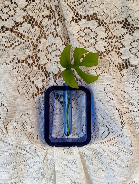 Blue Flower Vase