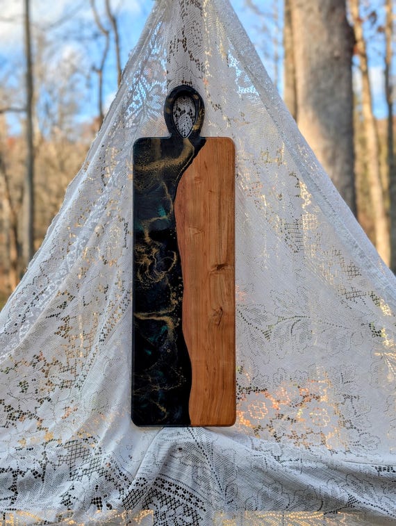 Black & Gold Charcuterie Board