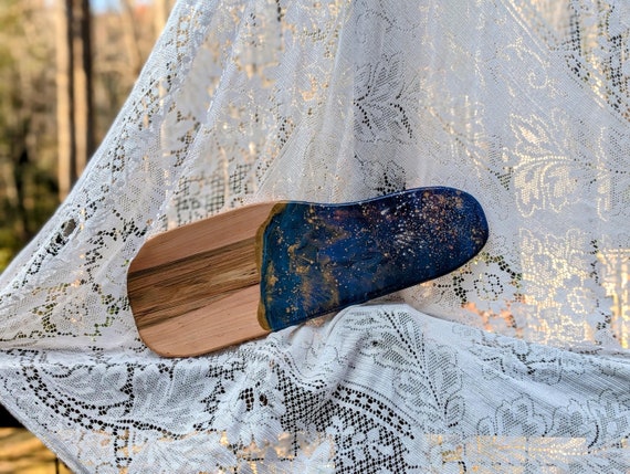 Deep Blue Charcuterie Board