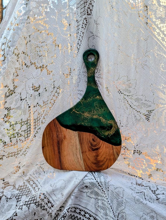 Green & Gold Charcuterie Board
