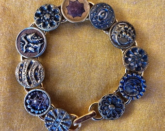 Kelsey Victorian Button Bracelet