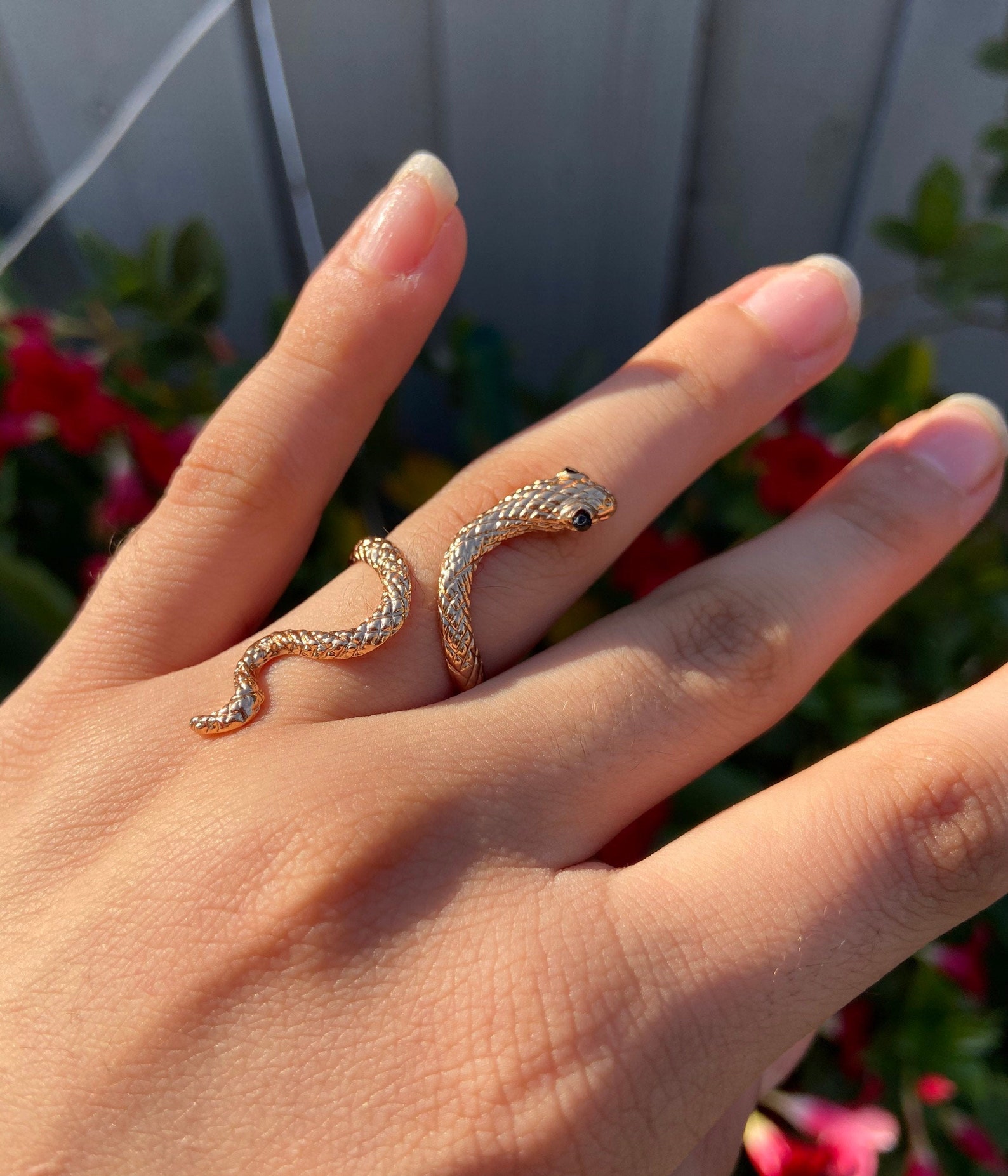 Snake Ring Draco Malfoy snake ring harry potter ring high Etsy