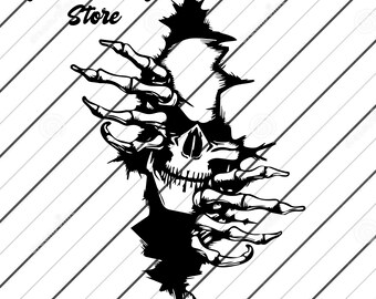 Download Skull Svg Etsy