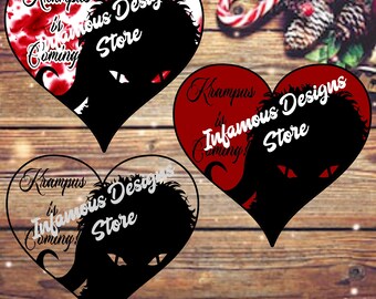 Krampus is Coming - 16 Files - SVG, PNG, & More, DIY Shirts, Hats, Bags, Mugs, etc., Print/Cut File, Instant Download, Cricut, Silhouette