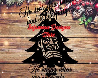 Christmas Freddy SVG, PNG, & More, DIY Shirts, Hats, Bags, Mugs, Tumblers, etc., Print/Cut File, Instant Download, Cricut, Silhouette