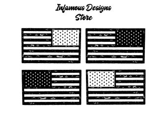 American Flag SVG,  PNG File, Instant Download, Cricut, Silhouette, Bonus PNG File