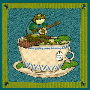 Toad Tea Print