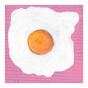 Fried Egg Print
