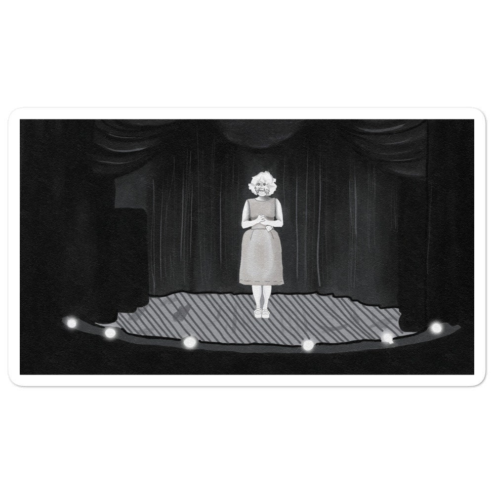 Lady In the Radiator Eraserhead Bubblefree stickers Etsy