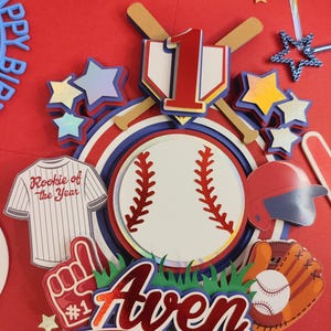 Rookie of the Year/Baseball Cake Topper/All Star