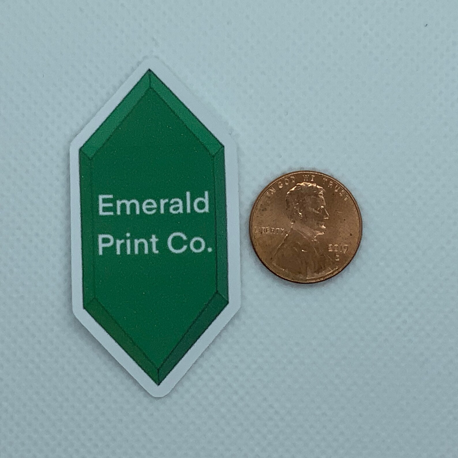 Emerald Print Co. Sticker Etsy