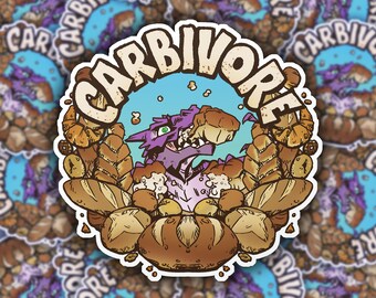 CarbiVore / Pegatina Bread Maniac