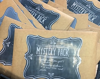 Mystery Pack | Mini-Print & Sticker Collection
