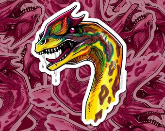 Dilophosaurus | Dino Art Sticker